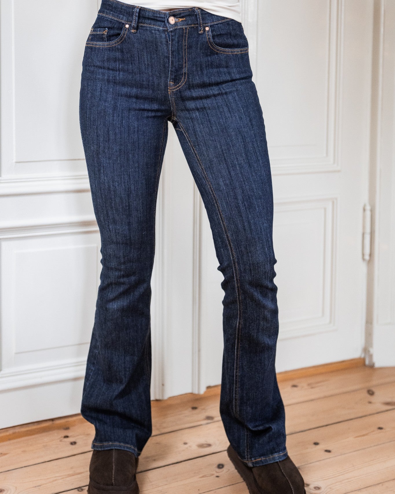 VMFLASH Jeans - Dark Blue Rinse Denim